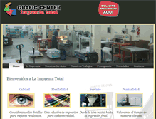 Tablet Screenshot of graficcenter.com